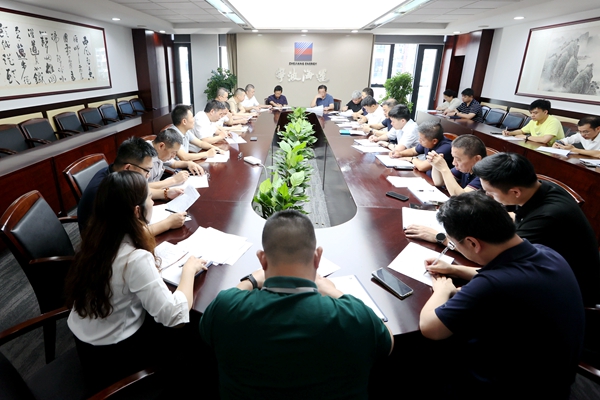 7月22日，寧波海運召開防臺工作會議，對防御臺風作出部署。陸瑩攝1#_副本.jpg